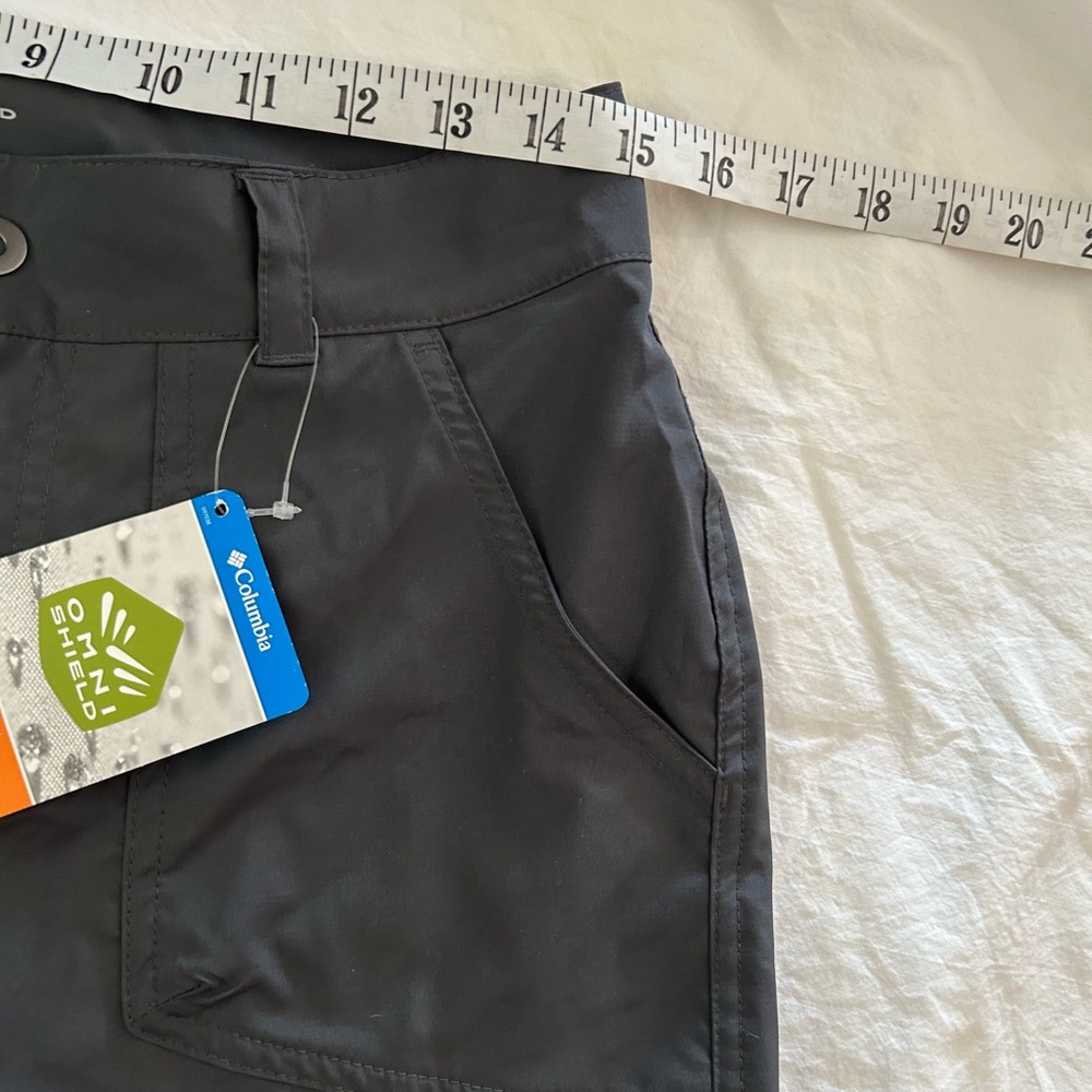 NWT Columbia Omni Shield Convertible Trail Pants 6 Grey Performance - Picture 6 of 9